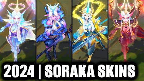 All Soraka Skins Spotlight (League of Legends)